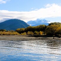 IMG_2559 A view from the Glenorchy pier looking north towards Mount Earnslaw.