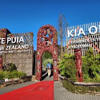 20250503_150146 Upon arrival in Rotorua we toured the Te Puia Maori Arts and Crafts Institute.