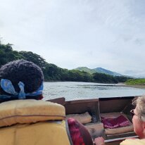 20250507_093839 This morning we were picked up at our resort and transported to the Sigatoka River Safari base. As we began our journey up the awe inspiring river we heard...