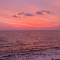 IMG-20250509-WA0000 A final beautiful sunset before we fly home. What a great trip!