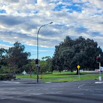 20250416_080725 Whitmore Square, also known as Iparrityi, a public square in the Adelaide city centre, South Australia. It is one of six squares laid out in Colonel William...