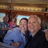 20250417_112309 This is Ken's favorite hostess, Mollie Rae. He loved when he asked her for something and she always responded that she would be 