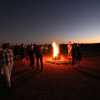 IMG_2203 The train stopped in Marla. While you may not have heard of the outback town Marla before, it is fair to say it is worth the early start just to see the sunrise...