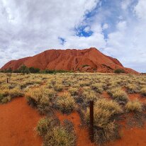 20250418_132716 Uluru is the largest sandstone monolith in the world.