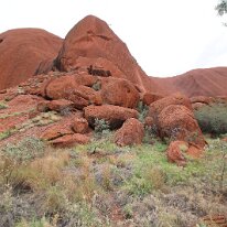 IMG_2241 The Aṉangu request that visitors do not photograph certain sections of Uluru, for reasons related to traditional Tjukurpa (Dreaming) beliefs. These areas are...