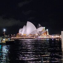 20250425_183658 After a long day of flying from Cairns to Sydney it was time to get out for a walk to go find some dinner. This was our first view of the magnificent Sydney...