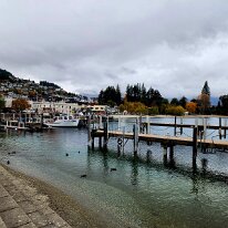 20250430_165900 Queenstown is located on Lake Wakatipu, a prominent inland lake located in the South Island of New Zealand.