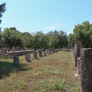 IMG_0876-2 The Palaestra at Olympia is an ancient edifice and is part of the gymnasium at the sanctuary