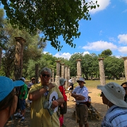 IMG_0883-2 Sharon and our guide in front of the Palaestra