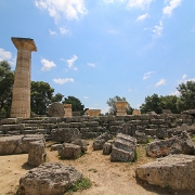 IMG_0888-2 The Temple of Hera was destroyed by an earthquake in the early 4th century AD and never rebuilt. In modern times, the temple is the location where the torch of...