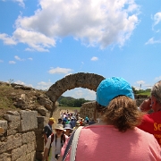 IMG_0906-2 The Krypte, was the official entrance to the stadion. It was used by both the judges and the athletes. The arched passageway was built in the Hellenistic era,...