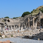 IMG_1350 Ephesus was an ancient Greek city on the coast of Ionia, Turkey. It was built in the 10th century BC on the site of the former Arzawan capital by Attic and...