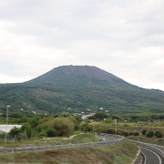 IMG_1833 Mount Vesuvius is a stratovolcano in the Gulf of Naples, Italy. Vesuvius consists of a large cone partially encircled by the steep rim of a summit caldera...