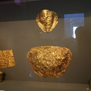 IMG_1078 Gold from the Tholos or beehive tomb on the Panagitsa Hill at Mycenae,