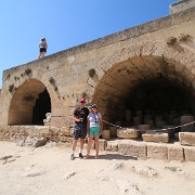 IMG_1575 Kris and Sharon made it to the storage area of the fortress. Now it up some more steps to the top of the acropolis.