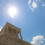 IMG_1296 The Temple of Athena Nike is a temple on the Acropolis of Athens. Built around 420BC, the temple is the earliest fully Ionic temple on the Acropolis. It has a...