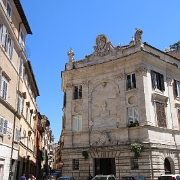 IMG_2054 Palazzo Del Banco di Santo Spirito/ della Zecca (Bank of the Holy Spirit). In 1504 this palace became a seat of State Mint by the order of Julius II, author of...