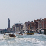 IMG_0688-2 Arriving at Venice, ready to follow the canals to our hotel.