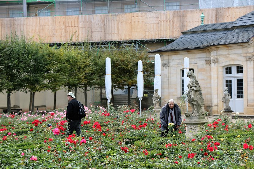 O_Bamberg00069 Alte Hofhaltung or Altenburg Castle Rose Garden