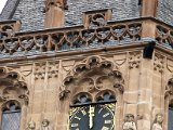 U_Cologne00059 The wooden figure of a man, seen on the Old City Hall, sticks out its tongue when the tower bell strikes the hour..jpg