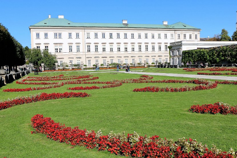 L_Salzburg00027 Mirabell Gardens and Mirabell Palace