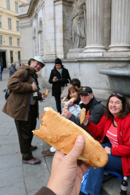 G_Vienna00175 The first in a long line of yummy sausages