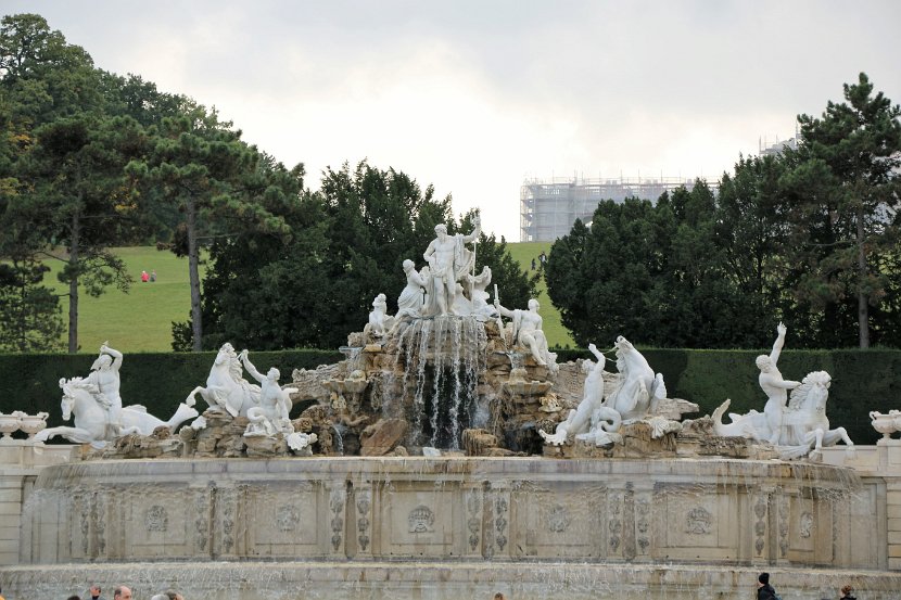 G_Vienna00202 Neptune Fountain at the Schonbrunn Palace