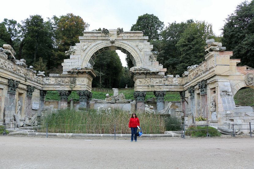 G_Vienna00204 Roman Ruins in the Garden of Schonbrunn Palace